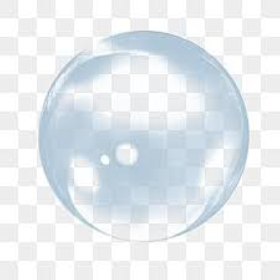BLUE BUBBLE 5 PERF T/BALLS WHITE 200G